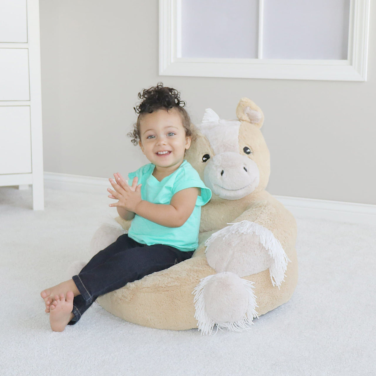 Pony Plush Character Chair