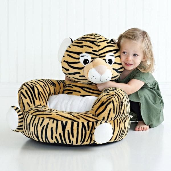 Tiger Plush Character Chair