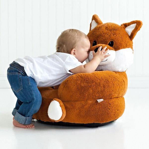 Fox Plush Character Chair