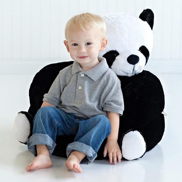 Panda Plush Character Chair