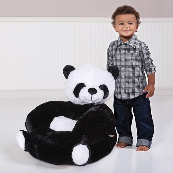 Panda Plush Character Chair