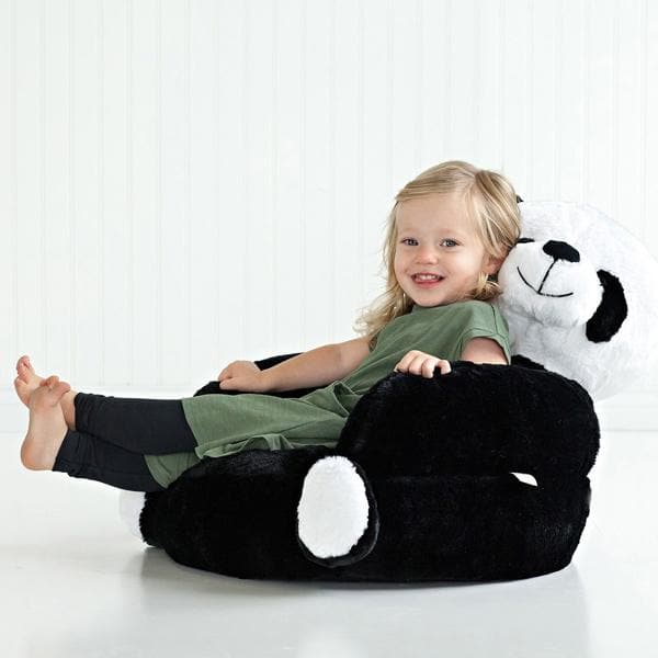 Panda Plush Character Chair