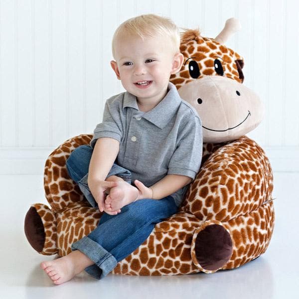Giraffe Plush Character Chair