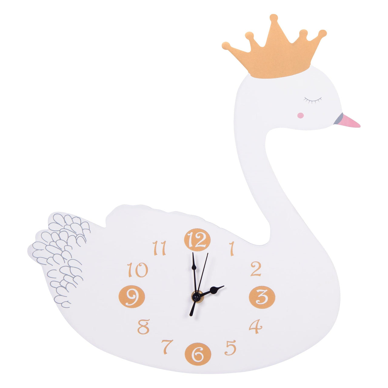 Swan Princess Wall Clock