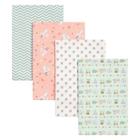 Thumbnail for 4 Pack Flannel Blankets (Many Designs Available)