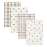 Thumbnail for 4 Pack Flannel Blankets (Many Designs Available)