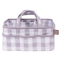 Thumbnail for Gray and White Buffalo Check Storage Caddy
