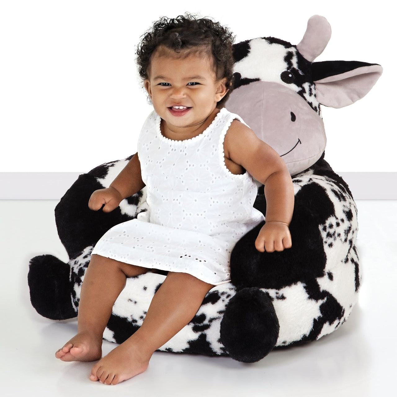 Cow Plush Character Chair