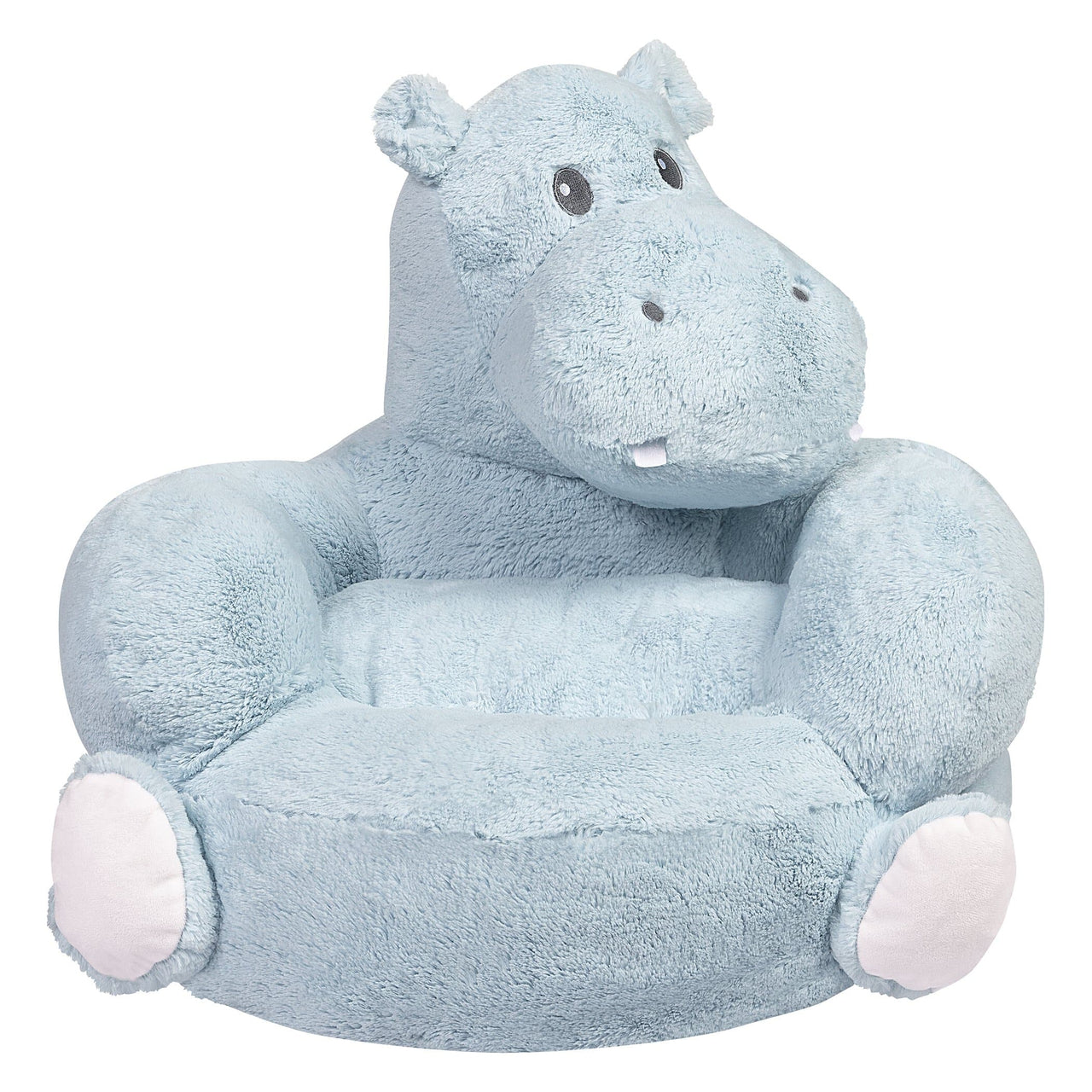 Hippo Plush Character Chair