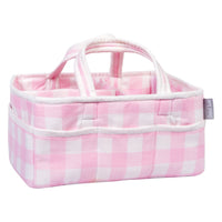 Thumbnail for Pink and White Buffalo Check Storage Caddy
