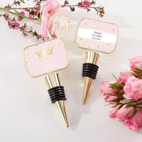 Thumbnail for Personalized Princess Party Gold Bottle Stopper