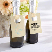 Thumbnail for Personalized Gold Credit Card Bottle Opener - Baby Shower
