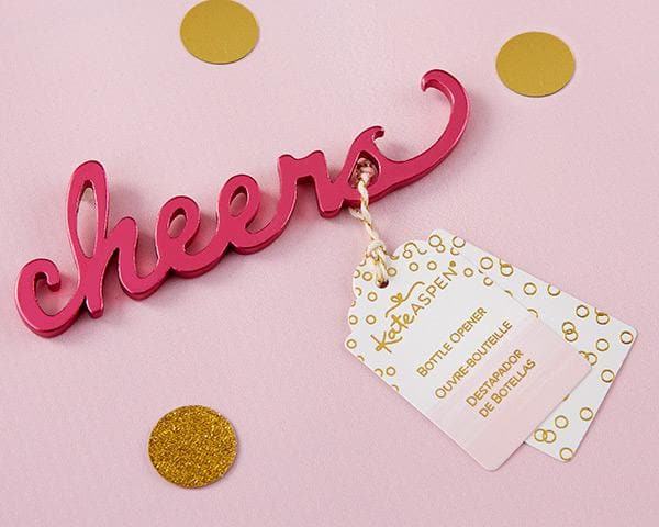 Cheers Pink Bottle Opener