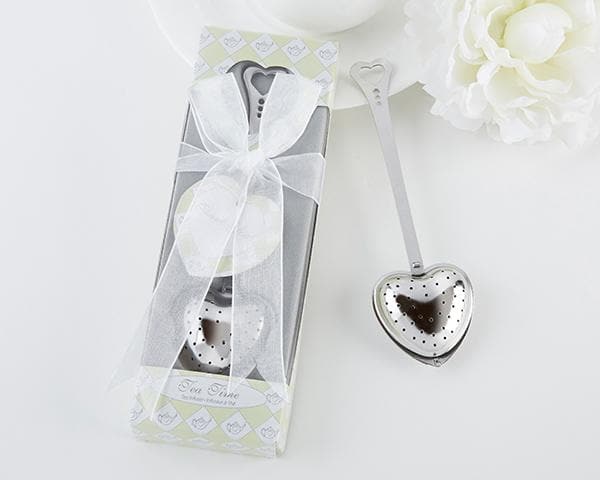 Tea Time Heart Tea Infuser Favor in Teatime Gift Box