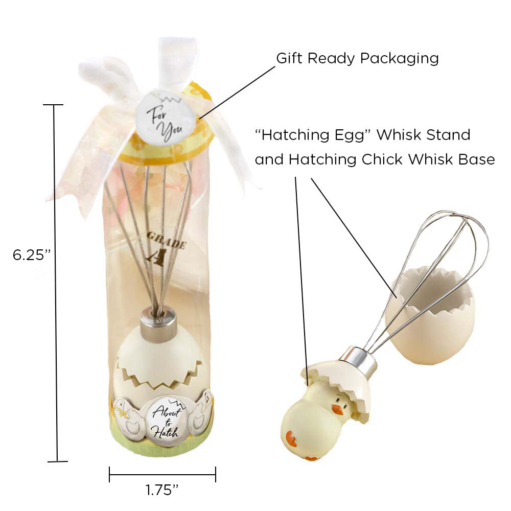 About to Hatch Stainless Steel Egg Whisk