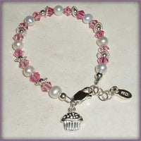 Thumbnail for Sweet Cupcake Sterling Silver Bracelet