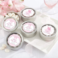 Thumbnail for Personalized Tutu Cute Ballerina Silver Candy Tin (Set of 12)