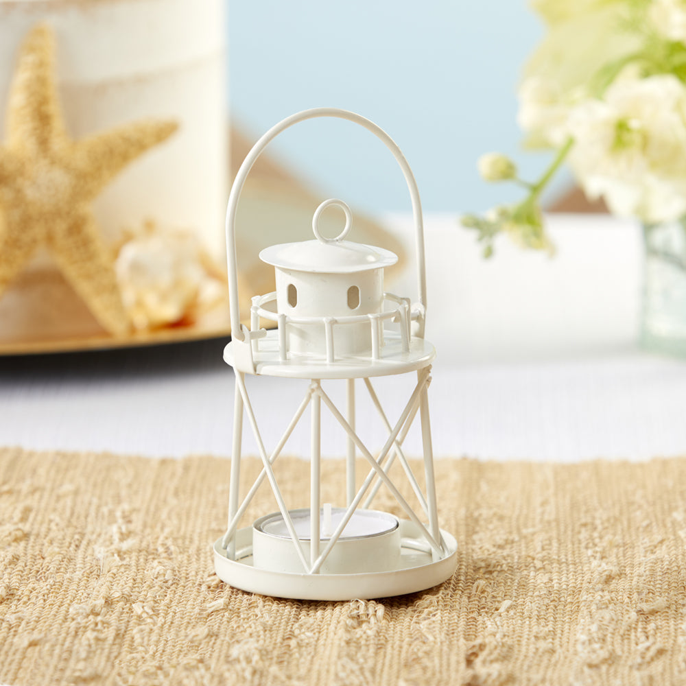 By the Sea Lighthouse Tealight Holder Lantern (Set of 4)