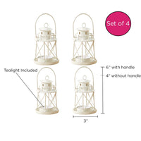 Thumbnail for By the Sea Lighthouse Tealight Holder Lantern (Set of 4)