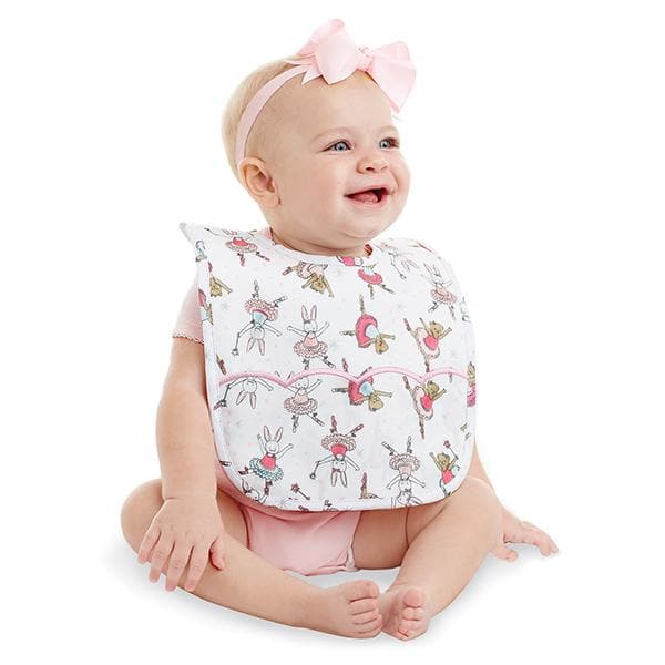 Wipe Away Ballerina Bib