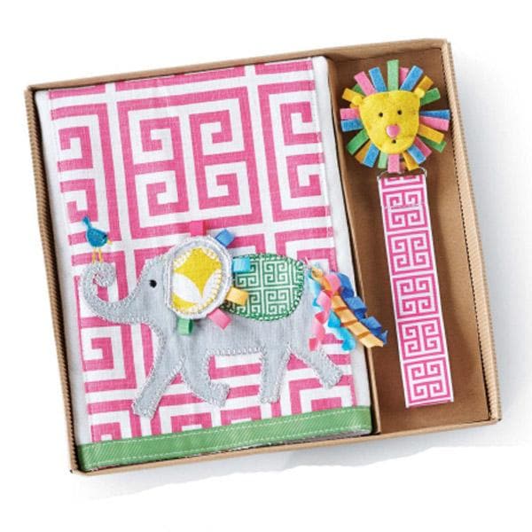 Elephant Burp & Lion Pacy Clip Set