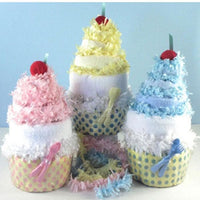 Thumbnail for Diaper Cupcake Piñata (Available in Pink, Yellow or Blue)