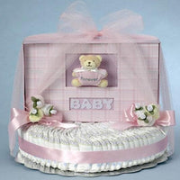 Thumbnail for Forever Baby Diaper Cake - Girl