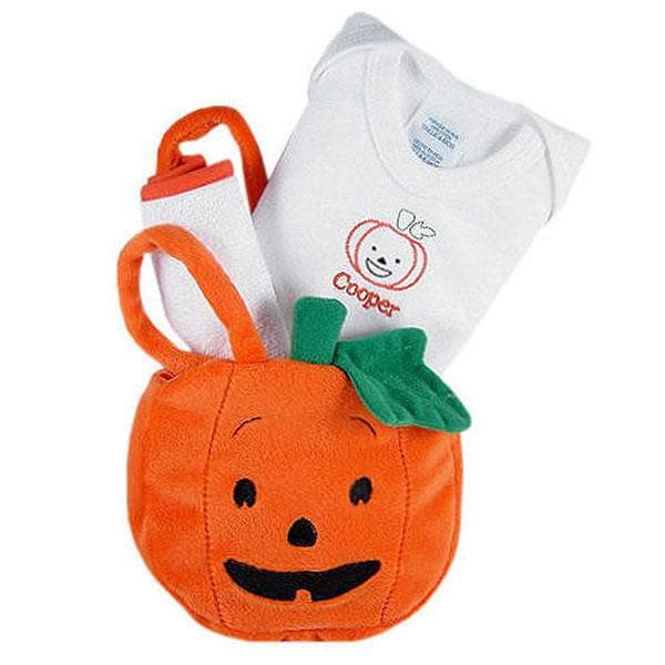 Halloween Tote for a Tot - Pumpkin