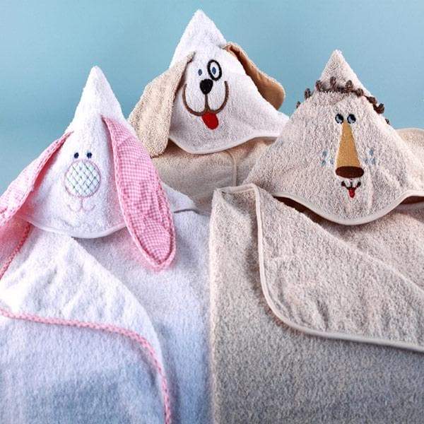 Personalized "Animal Adventures" Hooded Towel
