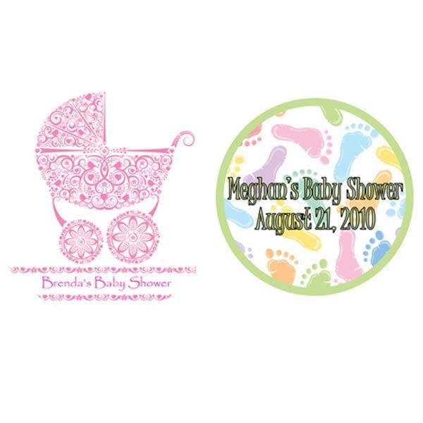 Personalized Baby Shower Themed Chocolate Lollipops