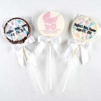 Thumbnail for Personalized Baby Shower Themed Chocolate Lollipops