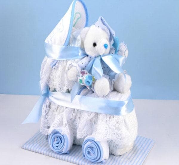 Baby Diaper Carriage - Boy