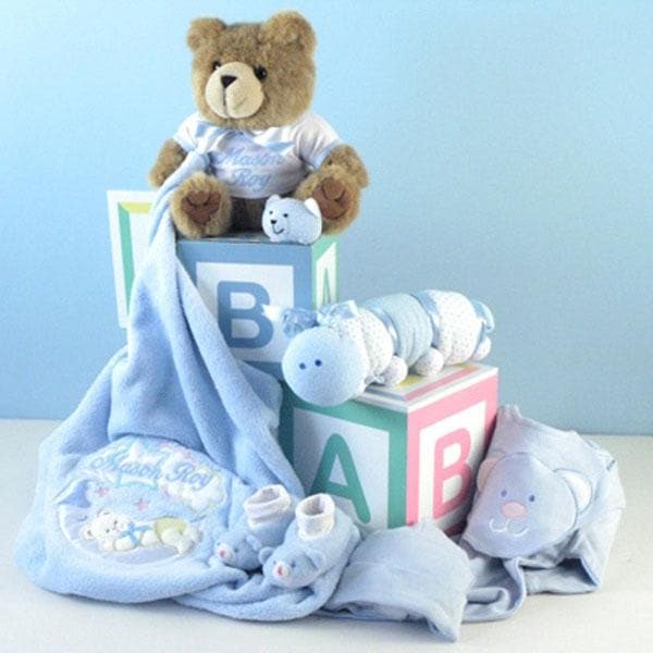 Home from the Hospital Baby Gift Set - Boy