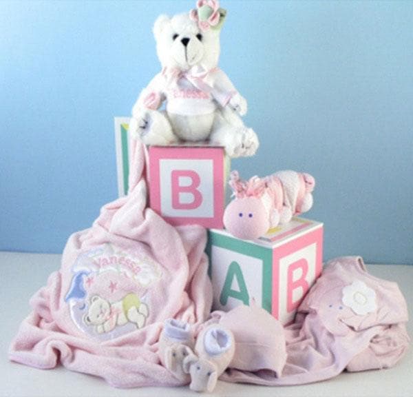 Personalized "Home from the Hospital" Gift Set - Girl