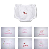 Thumbnail for Personalized Lace Trimmed Diaper Cover Panty