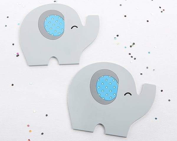 Little Peanut Elephant Coaster (Blue)