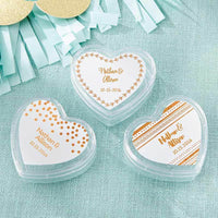 Thumbnail for Heart Favor Container - Copper Foil (Set of 12)