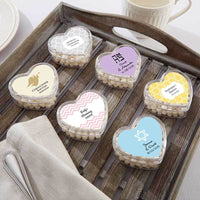 Thumbnail for Personalized Heart Favor Container - Religious (Set of 12)