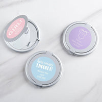 Thumbnail for Personalized Baby Shower Silver Compact Mirror
