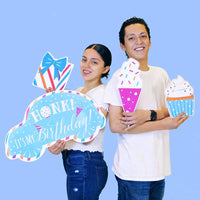 Thumbnail for Rainbow Birthday Yard Sign (Set of 8)