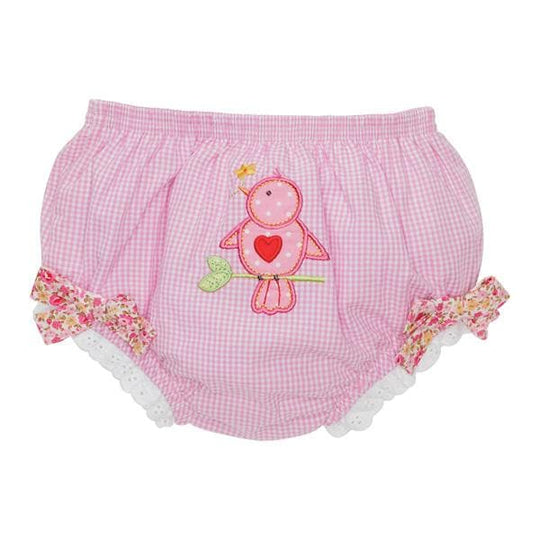 Lovebird Gingham Bloomer (6-12 Months)