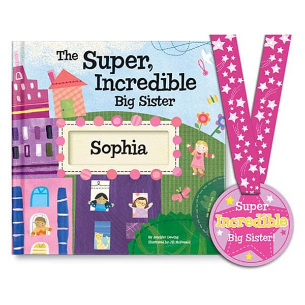 Super, Incredible Big Sister Personalized Storybook