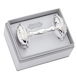 Keepsake Silver-Plated Rattle