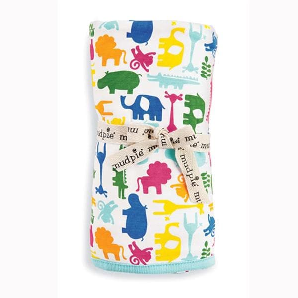 Safari Receiving Baby Blanket