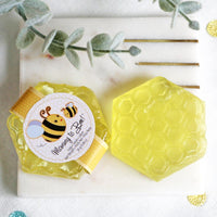 Thumbnail for Mommy To Bee Honey Scented Honeycomb Soap (Set of 4)