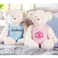 Thumbnail for Plush Bear - Blue (Personalization Available)