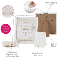 Thumbnail for Baby Shower Guest Book Alternative - Elephant Baby Shower (Pink)