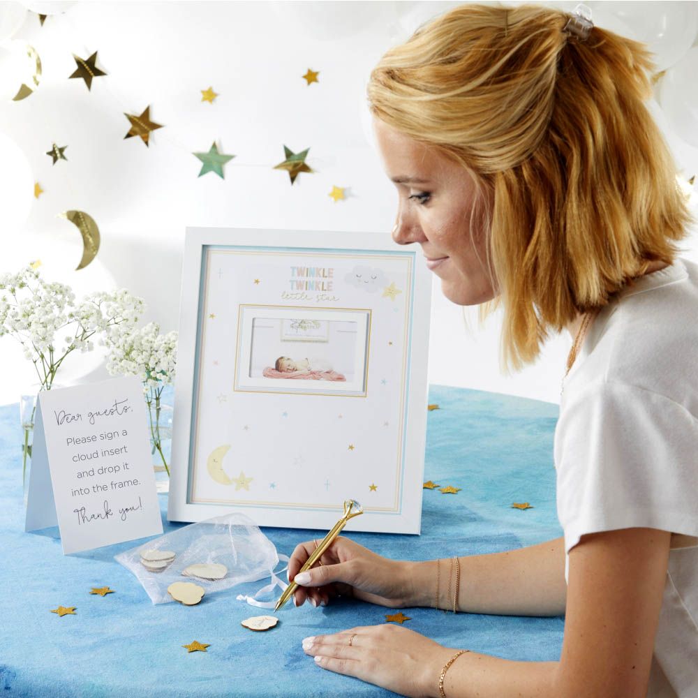 Baby Shower Guest Book Alternative - Twinkle Twinkle