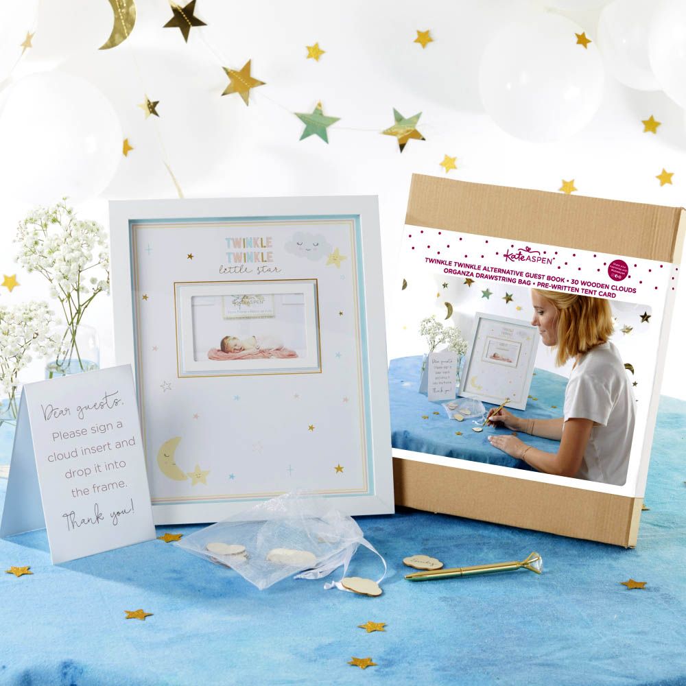 Baby Shower Guest Book Alternative - Twinkle Twinkle
