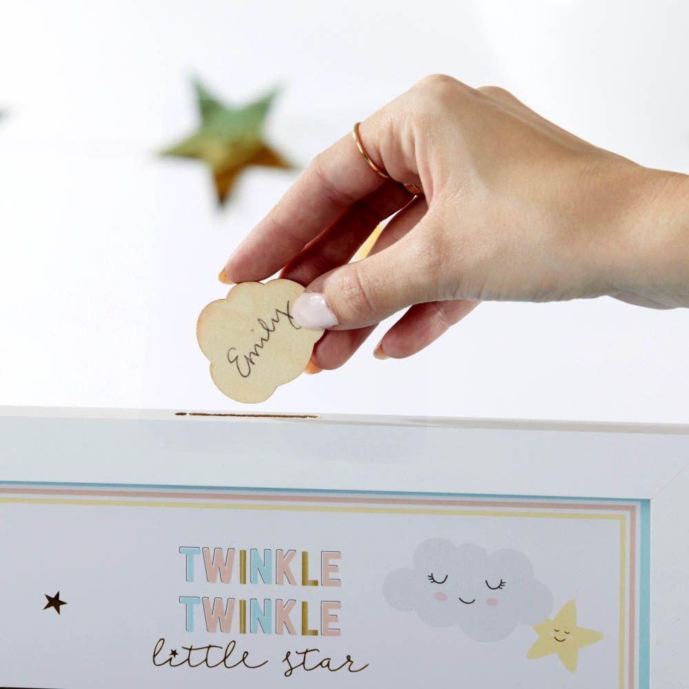 Baby Shower Guest Book Alternative - Twinkle Twinkle